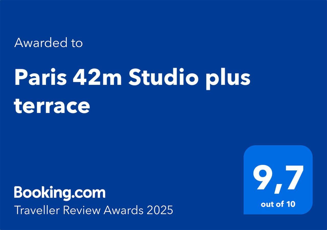 Paris 42M Studio Plus Terrace Екстер'єр фото